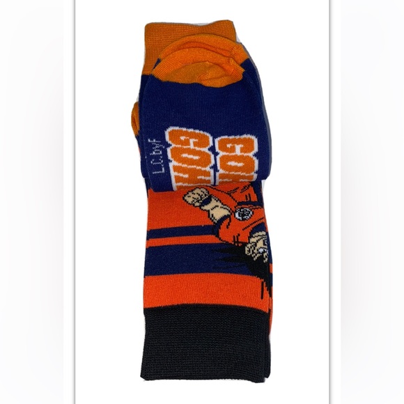 Dragonball Z Crew Socks 2 Pair Men 8-12 Blue Orange Black Goku & Gohan Anime NEW - Picture 8 of 12